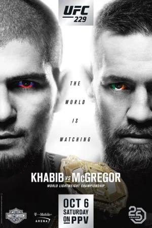 UFC 229: Khabib vs. McGregor — постер