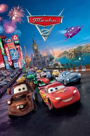 Тачки 2 — постер