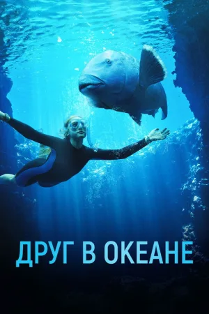 Друг в океане — постер