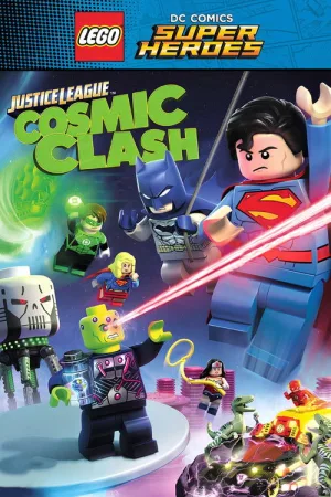 Лего Супергерои DC: Лига Справедливости – Космическая битва — постер