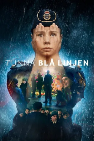 Tunna blå linjen — постер