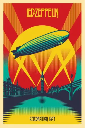 Led Zeppelin: Celebration Day — постер
