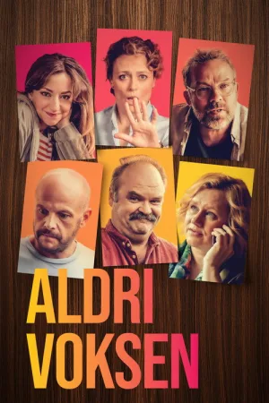 Aldri voksen — постер