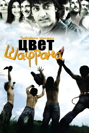 Цвет шафрана — постер